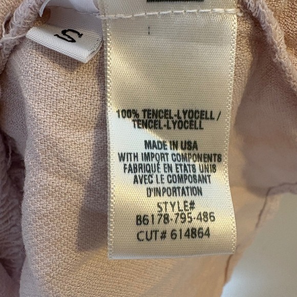 Bella Dahl Tiered Ruffle Dress Pink Tie Dye Size Small - Picture 5 of 7